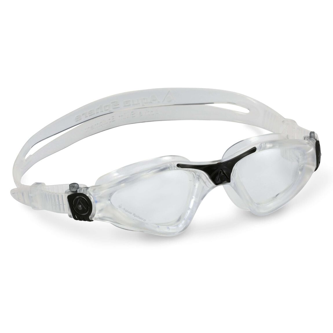 Aqua Sphere Kayenne Goggle Clear Lens Transparent / Black - Booley Galway