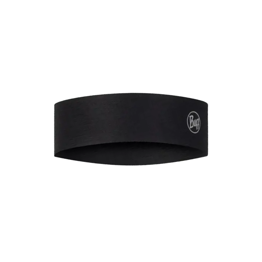 Buff CoolNet UV+ Headband Slim Solid Black - Booley Galway