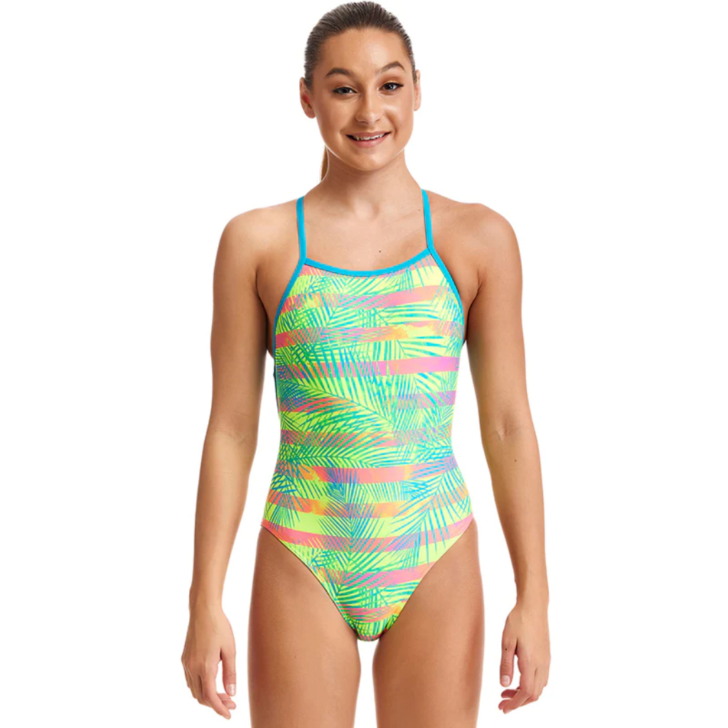 Funkita Kids Strapped In One Piece Palm Free - Booley Galway