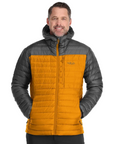 Rab Men's Microlight Alpine Jacket Graphene / Marmalade - Booley Galway