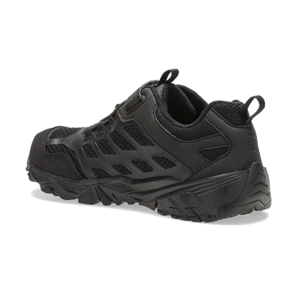 Kids Moab FST Low A/C WP Black / Black - booley Galway