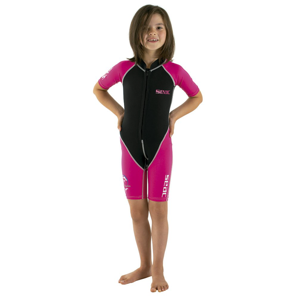 Seac Kids Dolphin Shorty 1.5mm Pink - Booley Galway