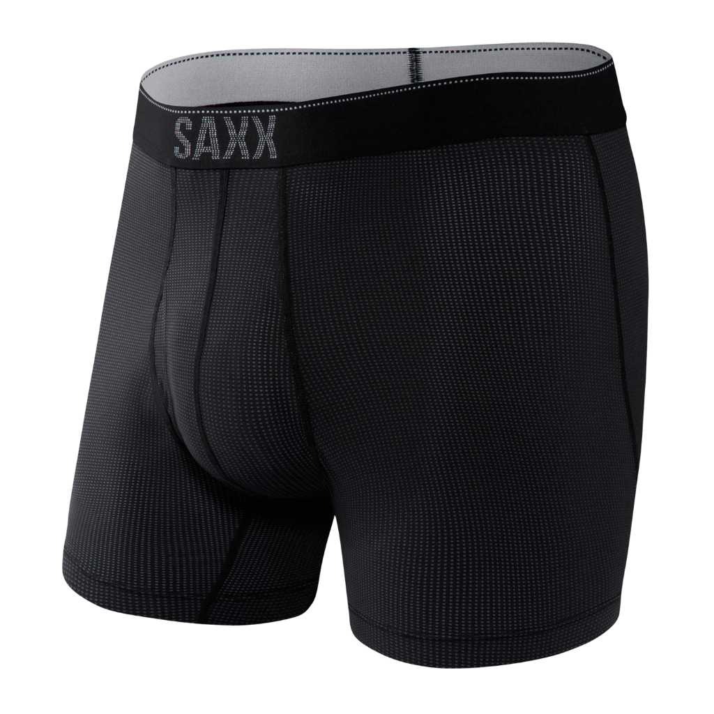 Saxx Men&#39;s Quest Boxer Brief Fly Black - Booley Galway