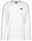 The North Face Men's Redbox L/S Tee TNF White - Booley Galway
