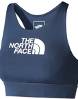 The North Face Women's Flex Bra Shady Blue / TNF White - Booley Galway