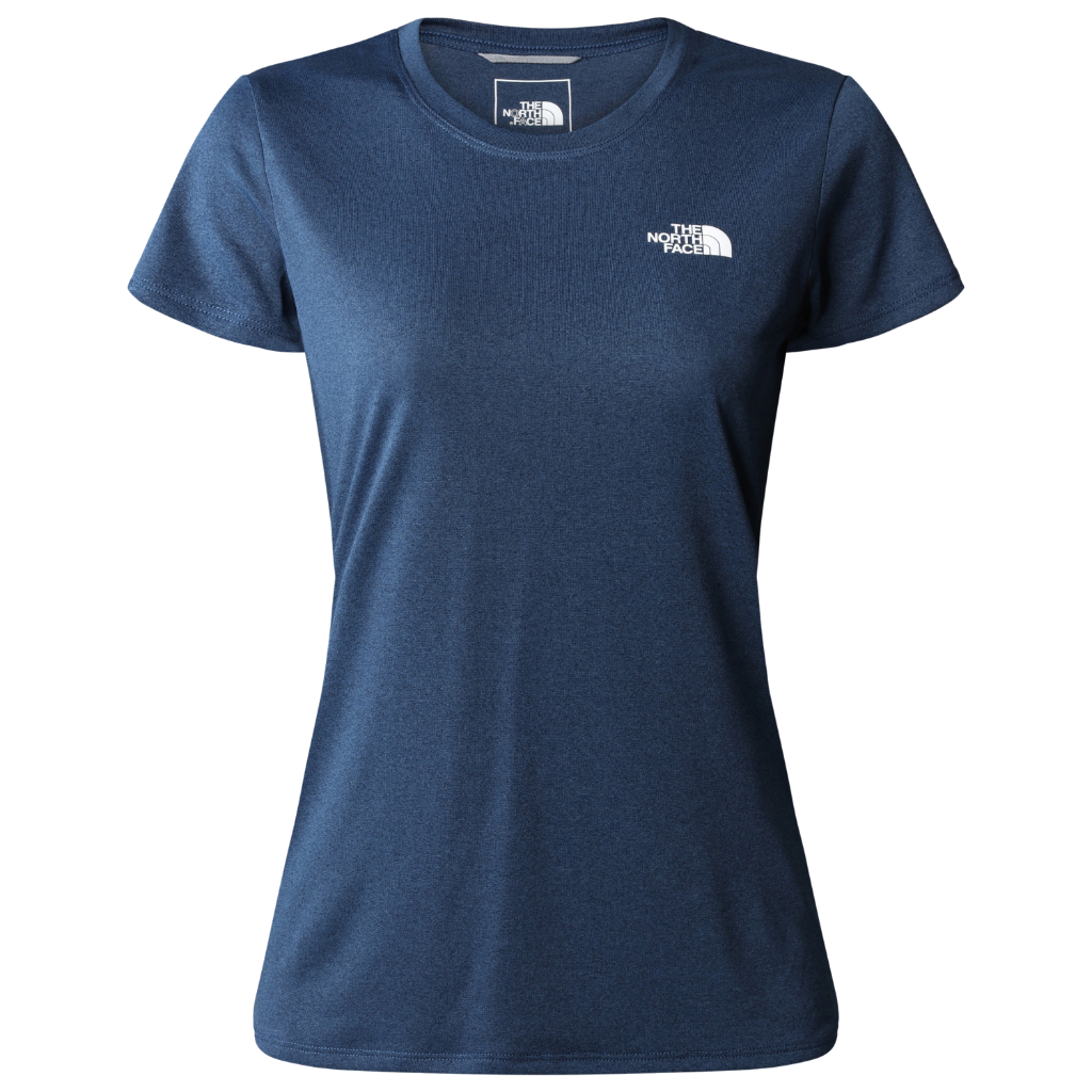 The North Face Women&#39;s Reaxion Amp S/S Crew Shady Blue Heather - Booley Galway