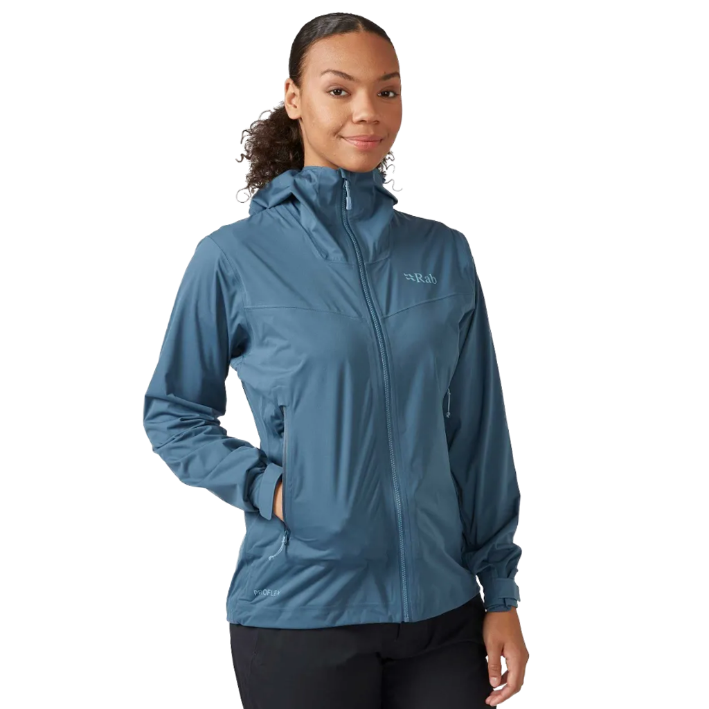 Rab Women&#39;s Kinetic 2.0 Jacket Orion Blue - Booley Galway