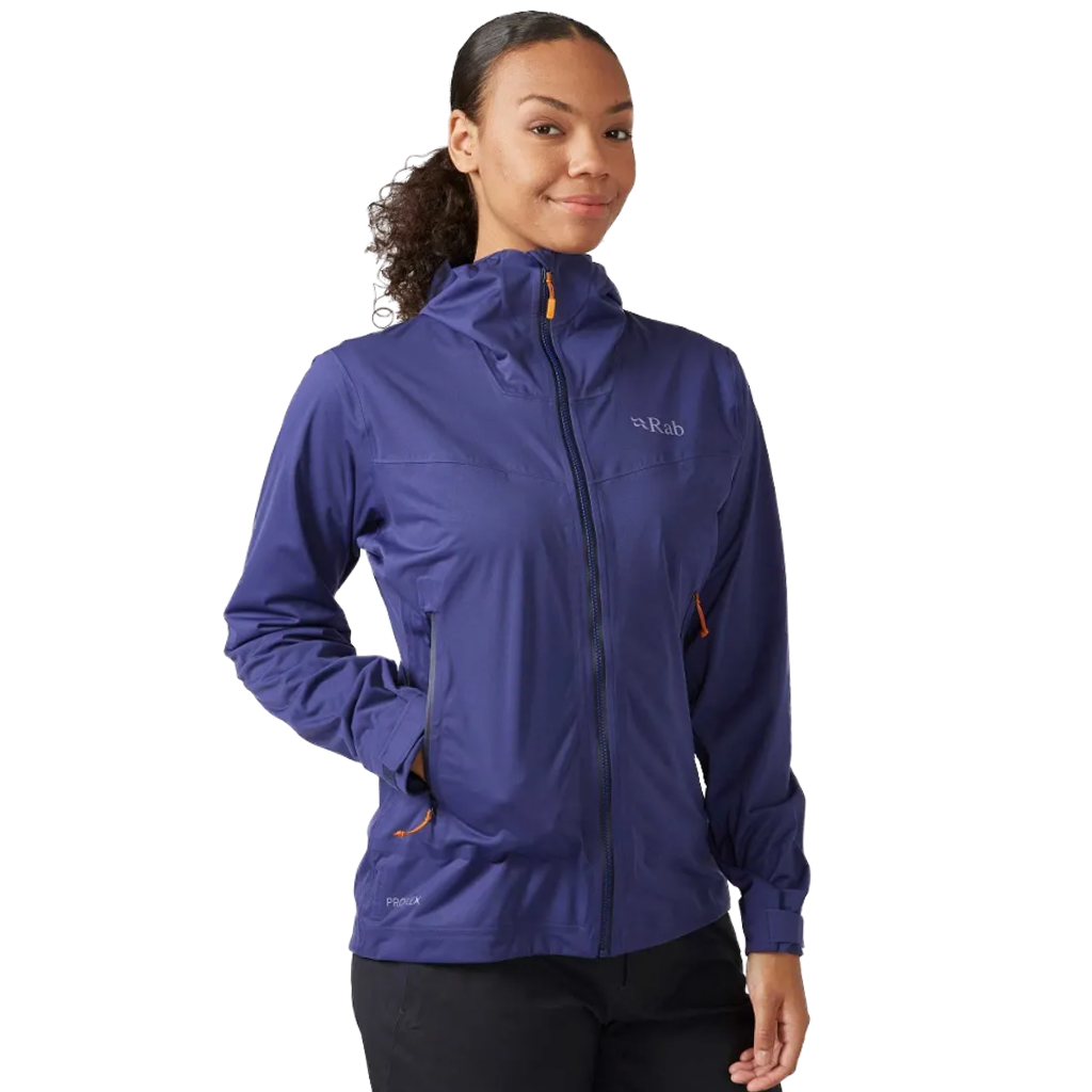 Rab Women&#39;s Kinetic 2.0 Jacket Patriot Blue - Booley Galway