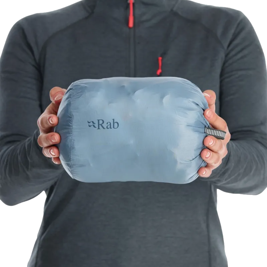 Rab jacket top stuff sack