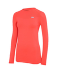 Zone3 Women's L/S Seamless Top HI-VIS / Coral - booley Galway